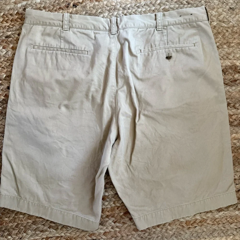 J Crew Men’s Size 38 Rivington Khaki Cotton Shorts